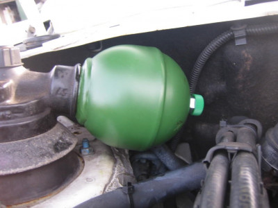 Classic round sphere, fitted with Valprex valve
