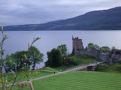And back along Loch Ness - Urquhart Castle