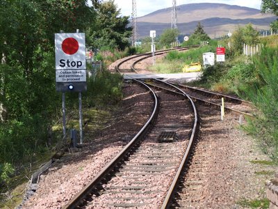 ...and a stop to explore Bridge of Orchy station, now a Highland Way B&amp;B.<br />None of these West Highland Line stations are now manned, although the line still operates.