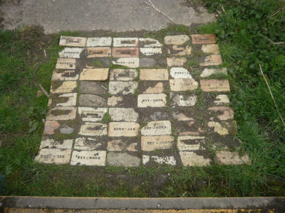 The famous Burn-Axe Brick