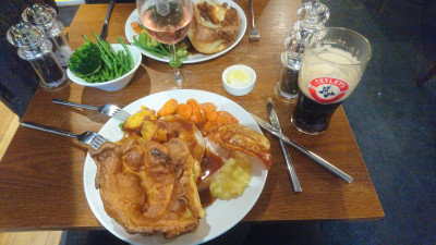 Roast dinner was delicious!