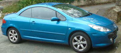 NF own work Peugeot 307 Coupe Cabriolet