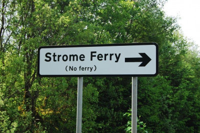 Strome Ferry - no ferry.JPG