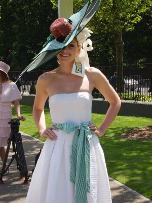 Own work.  Thursday at Royal Ascot is Ladies Day.