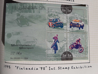 Fin95 stamps - own work