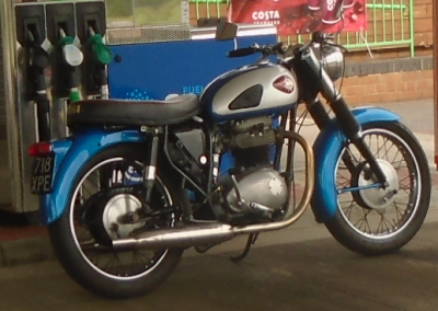 BSA 1962 A65 at at guess