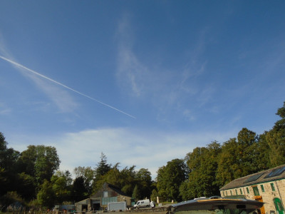 The 1.40pm flight arriving/departing at Allendale Brewery (not stopping) and heading North West<br />Monday 14th September 2020
