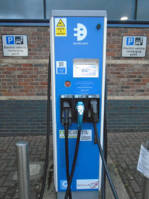 Electric Blue Charger<br />App and PAYG