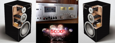 Contrived for Paul Marantz 5000 with Yamaha NS5000 Speakers