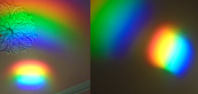 indoor "rainbow"