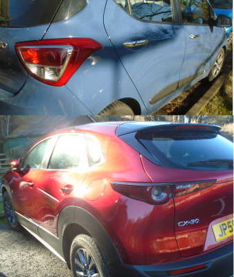 Hyundai Star Dust, and Mazda Soul Crystal Red Metallic
