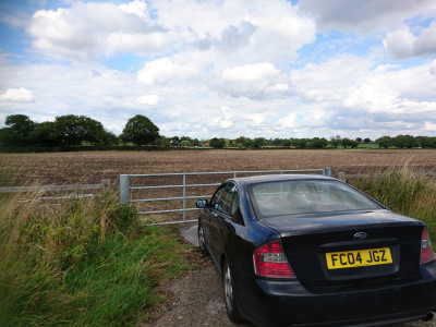 Own work not far from Knutsford