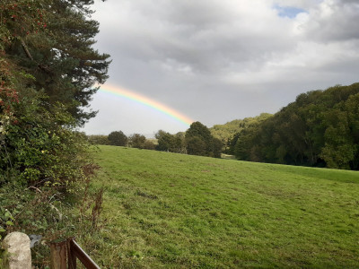 A bit of a rainbow - own work