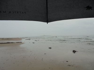 On the beach 9/10/2021<br />Not always blue skies and fluffy white clouds<br />Northumberland realistic tourist board