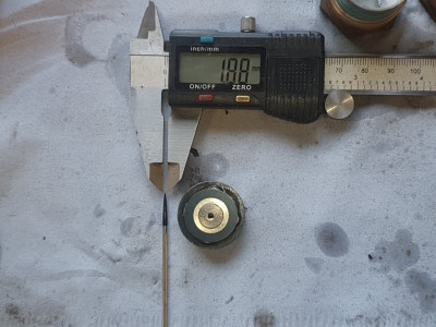 20220212_142413.jpg (337.67 KiB) Viewed 135 times measuring the damper center hole confirms it's the same as the replacement regulator 1.8mm with '5 - 4' etched on.