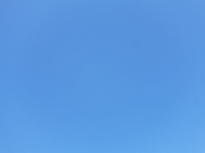 Genuine blue sky - own work