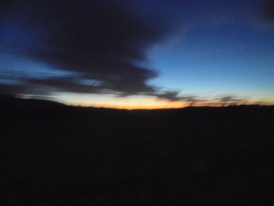 missed what was a stunning scene to the naked eye