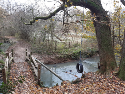 Cold day for a swing - own work