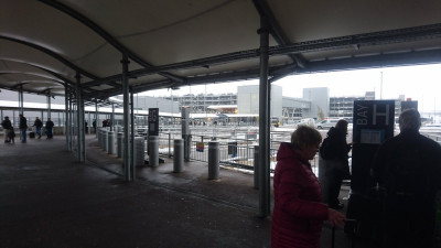 Own work - Not the best sight for a traveller from a warm country!
