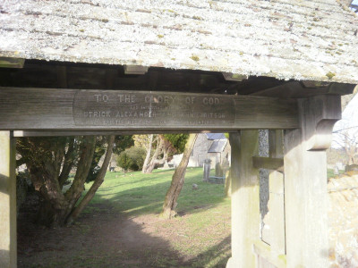 Dedication to Ulrick Alexander Ritson and His Wife Annie