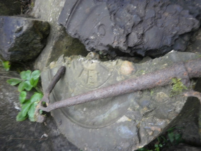 Surviving ironwork<br />burn find 16/04/2023<br />NF Original