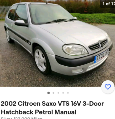 Similar but different, off eBay