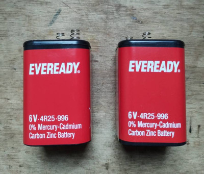 Everyready batteries - own work