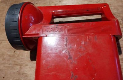 Old Exide torch - own work