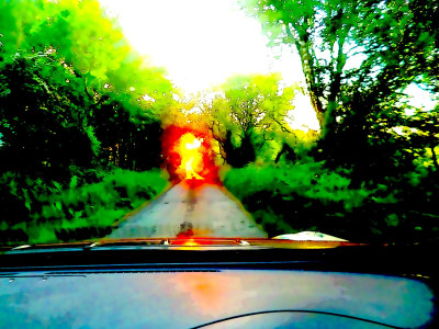 Sun's on fire!