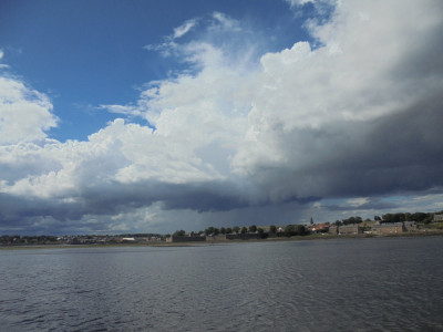 Falcon Original<br />Fluffy White Clouds and Blue Skies