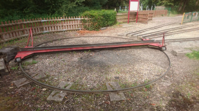The loco turntable