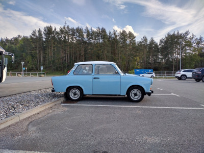 A blue one!