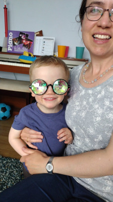Cutie wearing them