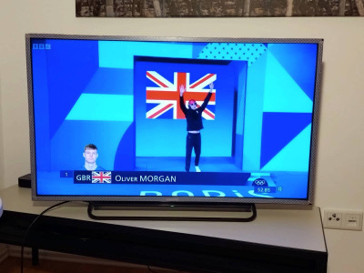 Sorted BBC on the TV with laptop and VPN