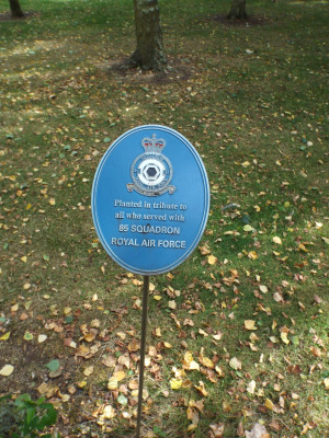 Plaque for 85 Squadron (my Great Uncle Jim's Squadron)