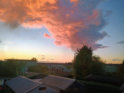 Looking a little like something is on fire
