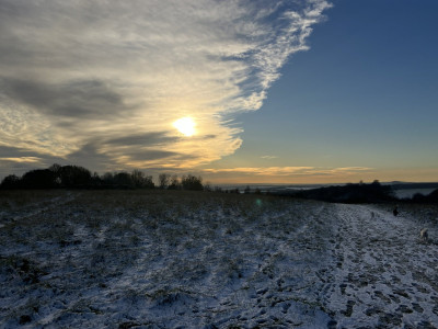 A cold afternoon
