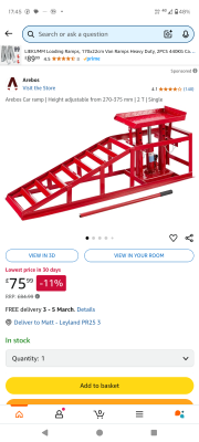 Amazon hydraulic ramps