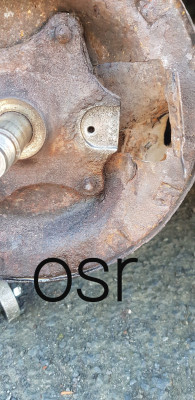 Osr backing plate &amp; sensor mounting