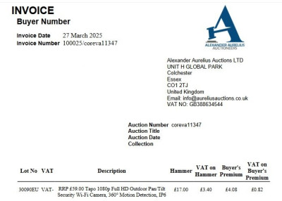 MTMO - the purchase invoice