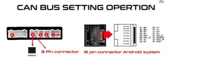 8 pin connector SWC to key 1 and key 2 wires