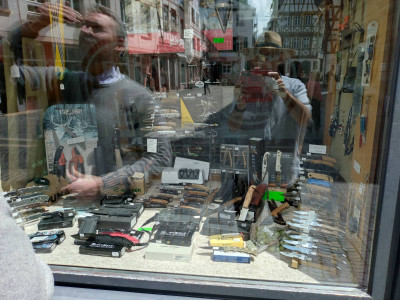 Scary knives on sale!