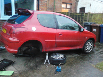 Rear beam swap