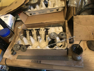 Skull's - Valve collection patiently waiting for lubed lap dance ...