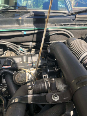 Skull's - dipstick 'oil' level