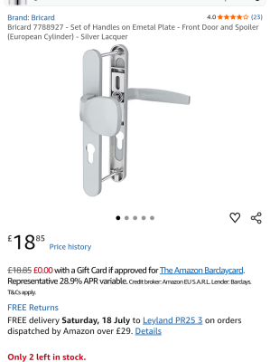 Screenshot from Amazon